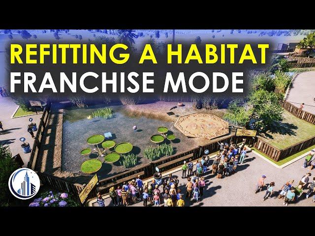 Fixing Up An Old Habitat For New Animals | Planet Zoo Franchise Mode (Cedar Creek EP6)