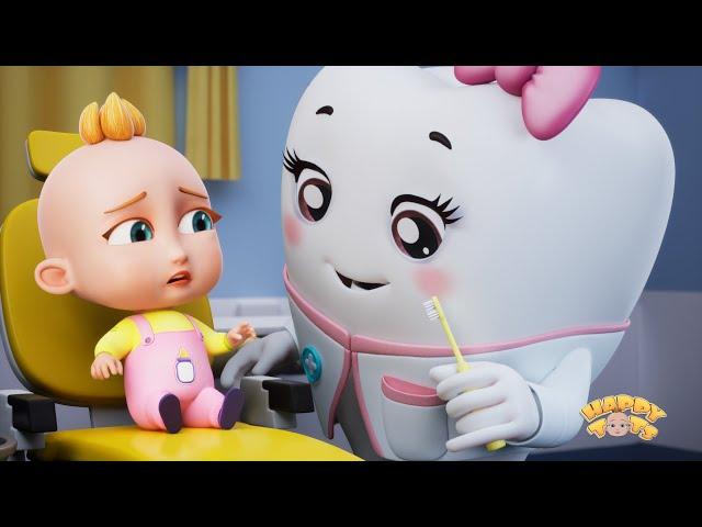 Dentist Song |  Nursery Rhymes & Kids Songs | Happy Tots