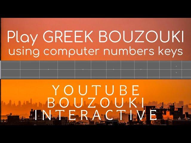 YouTube Bouzouki - Play Bouzouki with Computer keyboard