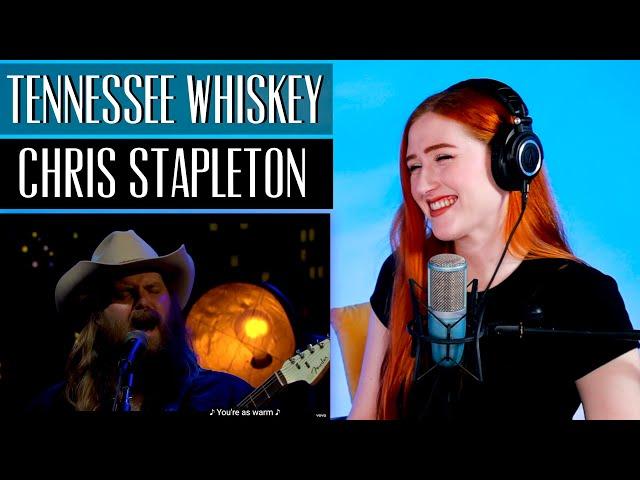 Chris Stapleton... TENNESSEE WHISKEY | Vocal Coach React/Analysis | this man... is even better Live