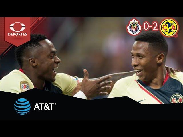 Resumen Chivas 0 - 2 América | Clausura 2019 - Jornada 11 | Televisa Deportes