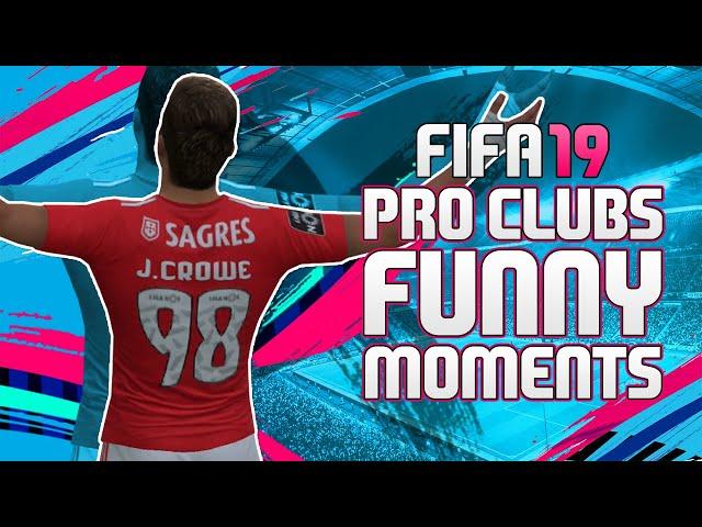 HE'S ON THE ROPES! - FIFA 19 Pro Clubs Funny Moments & Highlights! (FIFA 19 Funny Moments)