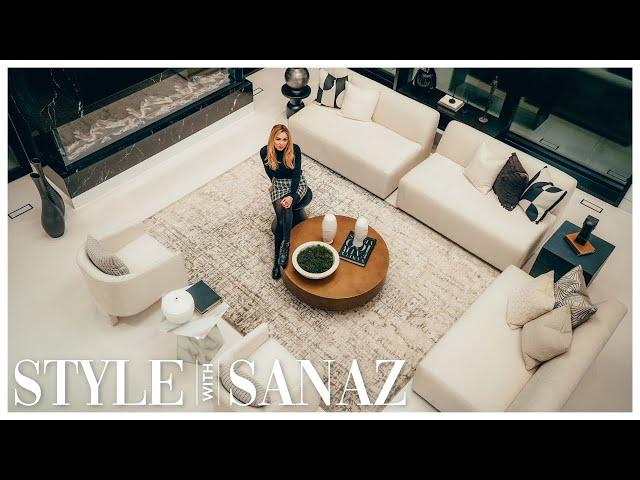 Super Modern Luxury Home: Interior Design Revealed! | Style With Sanaz