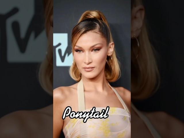 bella hadid hairstyles #bellahadid #hairstyle #like #shorts