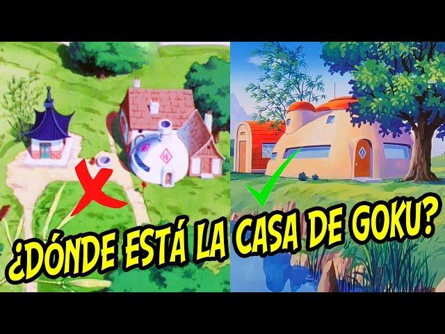 ¿DÓNDE ESTÁ REALMENTE LA CASA DE GOKU ? | Evolución y cambios