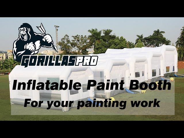 GORILLASPRO the best inflatable painting booth and the best painting assistant