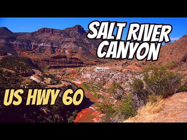 Arizona's Hidden Gem: Salt River Canyon Drive on Highway 60!