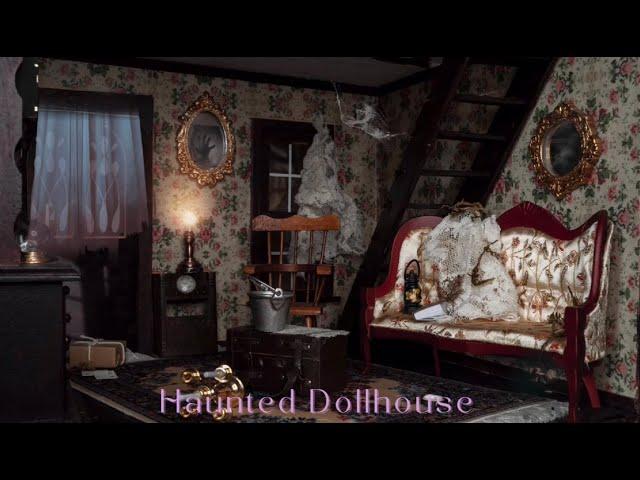 Haunted Dollhouse | Ambient Ghost House | Spooky Interiors with Music, Light, & Witchcraft