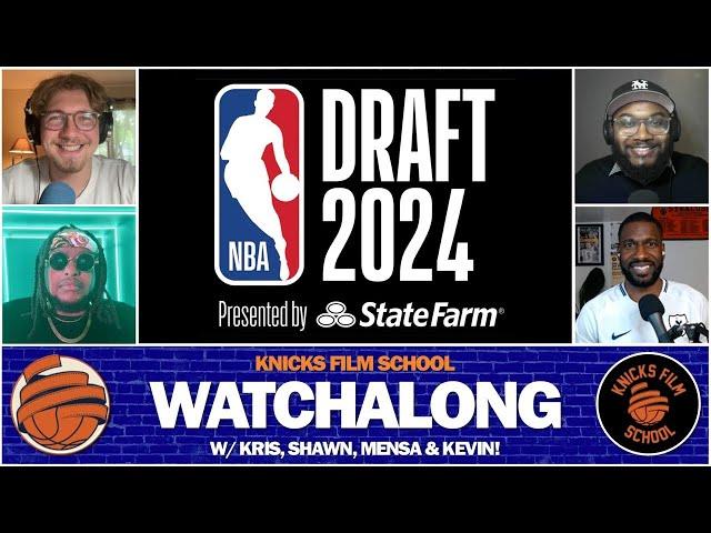 2024 NBA DRAFT - NIGHT ONE WATCHALONG!!! w/ Kris, Shawn, Mensa & Kevin!