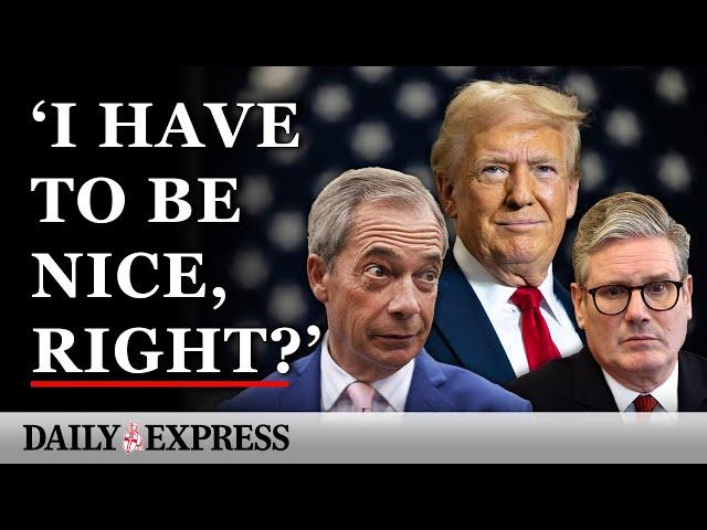 Donald Trump's honest opinion on Keir Starmer and Nigel Farage