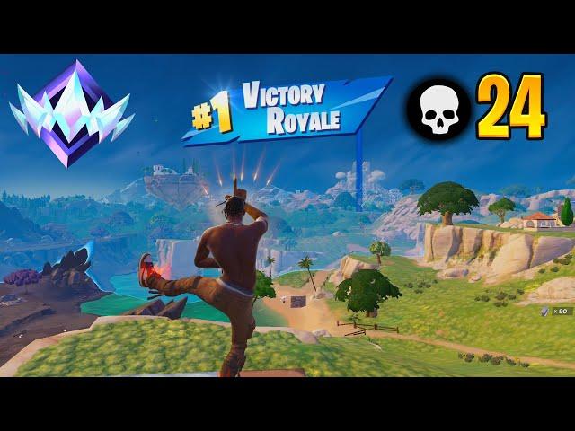 High Kill Solo Ranked Win Full Gameplay (Fortnite Chapter 5 Season 3)