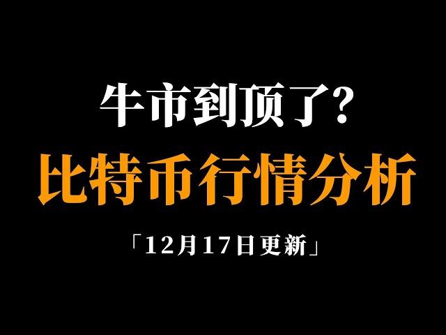 比特币要暴跌？涨不上去了？速看。比特币行情分析。