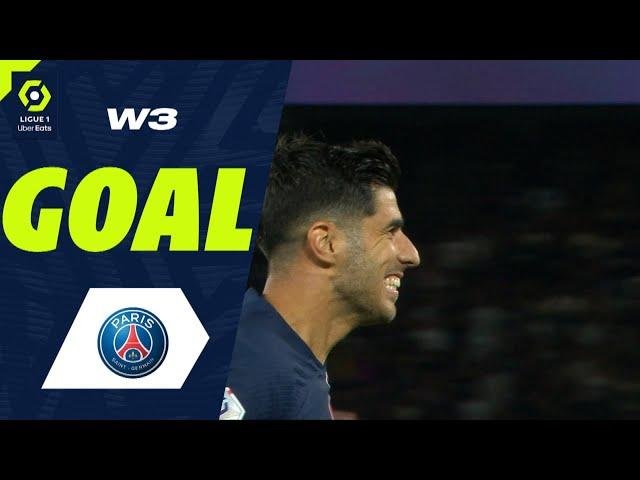 Goal Marco ASENSIO WILLEMSEN (45' - PSG) PARIS SAINT-GERMAIN - RC LENS (3-1) 23/24