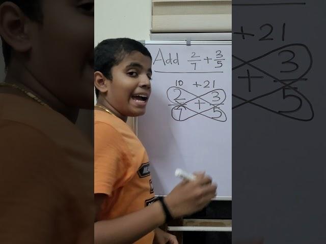 Addition of Fractions/Butterfly Method