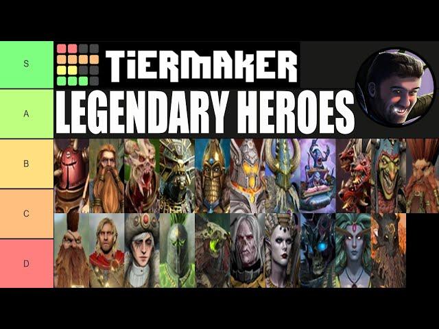 Warhammer 3 Legendary Heroes Tierlist