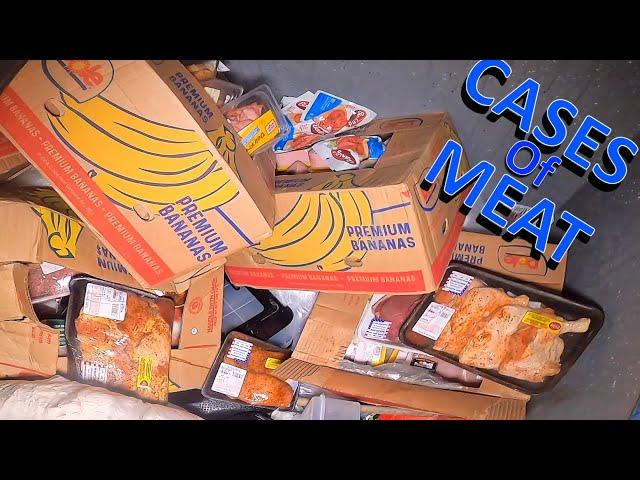 THIS IS INSANE Dumpster Diving For Free Food