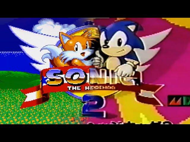 Sonic 2 Beta Title Screen Lost Animation