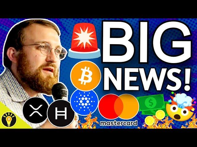  BIG Crypto News! Mastercard Crypto Card & Cardano Joins Hbar, XRP, & Algorand