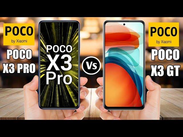 Poco X3 Pro Vs Poco X3 GT