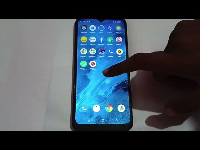 How to off auto rotate screen in realme C33, auto rotate screen mobile setting