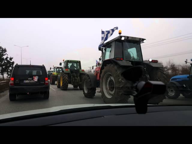 Farmers strike in Greece