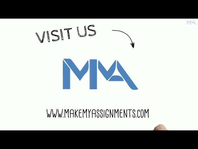 Make My Assignments.com - The Best Assignment Help Service around the Globe