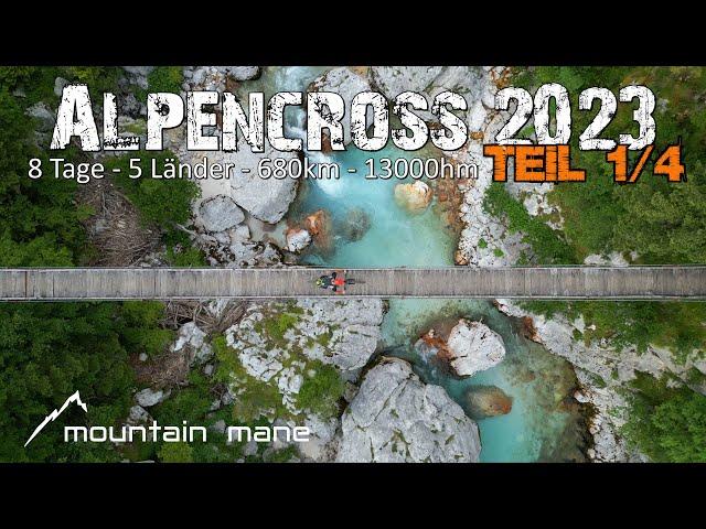 Alpencross 2023 - Der lange Weg von Niederbayern nach Kroatien - Teil 1 von 4