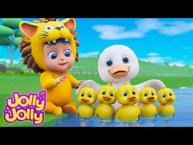 Five little ducks, Toodly doodly doo + More | Jolly Jolly - Learn and Play - Nursery Rhymes