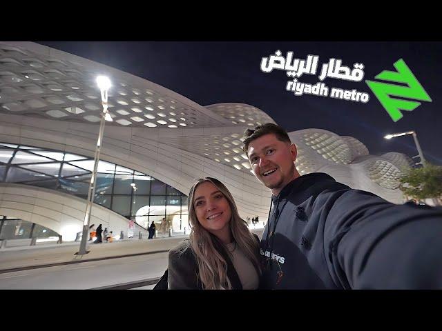 Saudi's INSANE new Metro! Riyadh Metro Opening!