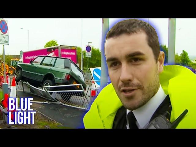 Woman Gets Driven Off The Road By Driving Maniac | Traffic Cops FULL EPISODE | Blue Light