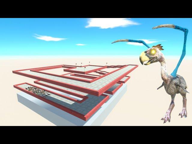 Escape From Alien Terror Bird - Last Survivor - Animal Revolt Battle Simulator