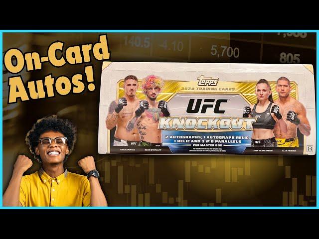 2024 Topps Knockout UFC Master Box Rip. Looks even better in person!