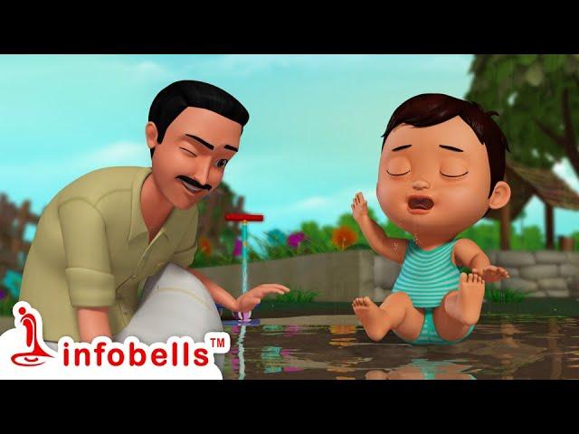 Pappa Pappa Mere Pyaare Pappa - Father Song | Hindi Rhymes for Children | Infobells