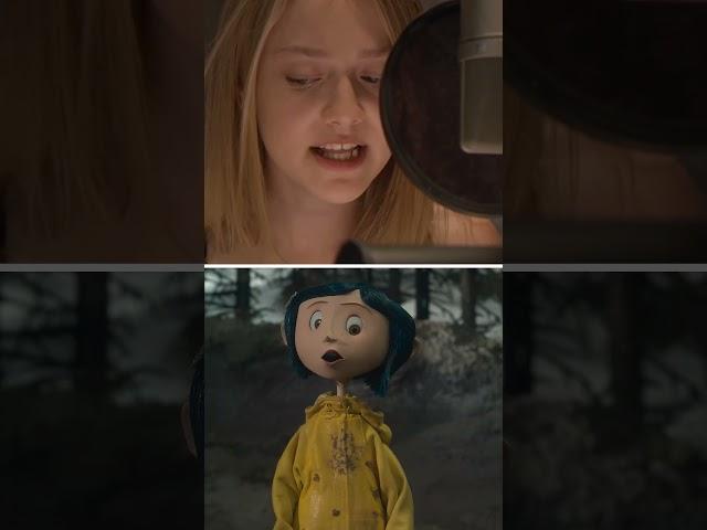 Watch Dakota Fanning provide the voice that makes #Coraline come to life!