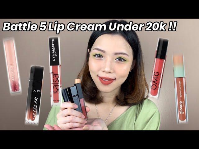 Battle Lip Cream Matte Lokal 20 ribuan !! Tahan Lama, Pigmented, Murah, Bagus, Nyaman | Sylvia