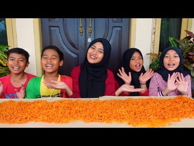 BOCIL PUNYA PACAR⁉ MUKBANG SAMYANG NUCLEAR 5BUNGKUS  SAMBIL QNA BARENG BOCIL  | NO CUT NO EDIT