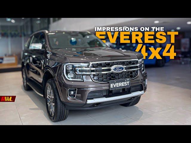 Impressions on the 2024 Ford Everest Titanium+ 4x4 AT