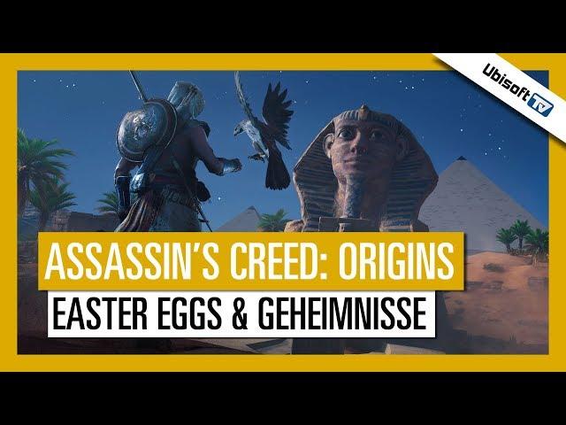 Easter Eggs und Geheimnisse in Assassin's Creed Origins | Ubisoft-TV [DE]