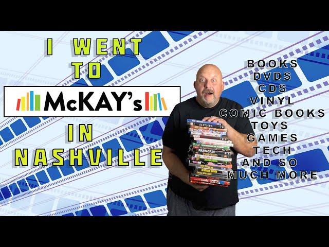 McKay's Nashville October 2022 haul DVD's galore