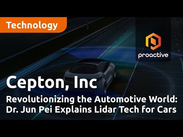 Revolutionizing the Automotive World: Dr. Jun Pei Explains Lidar Tech for Cars