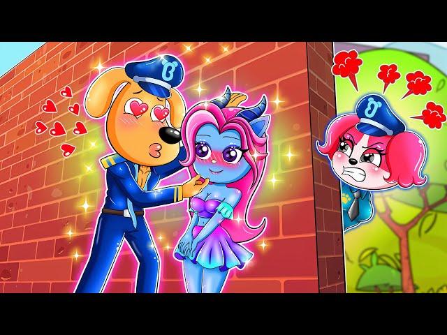 Who Will Labrador Choose? Papillon or Mr. Antel? - Sheriff Labrador Animation