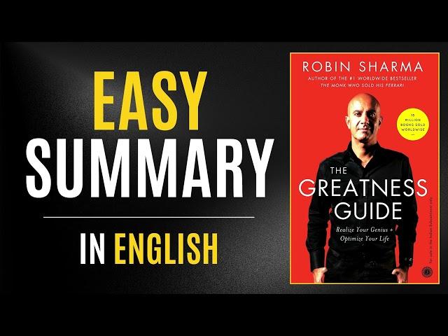 The Greatness Guide | Easy Summary In English