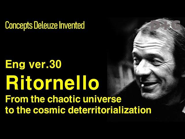 [DTG-Eng-030] Ritornello: From the chaotic universe to the cosmic deterritorialization