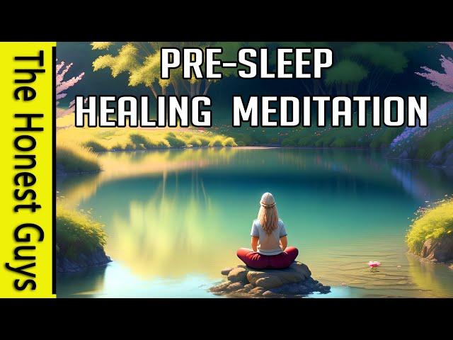 Take Control (Relieve Stress & Negativity) Guided Pre-Sleep Meditation. (Rain Sounds)