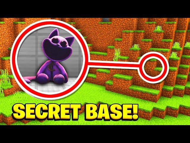 Minecraft : Whats In CATNAPS SECRET BASE?  (Ps5/XboxSeriesS/PS4/XboxOne/PE/MCPE)