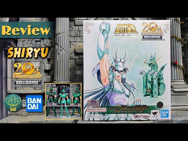 SHIRYU DE DRAGÃO Saint cloth Myth 20TH Anniversary Unboxing e Review