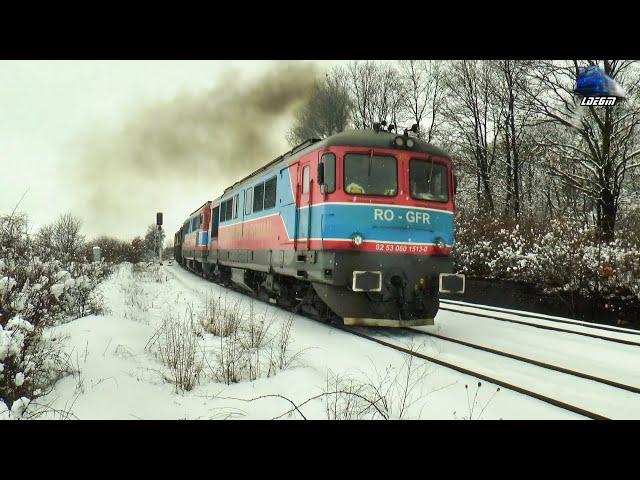 Trenuri în Zăpadă în Munții Apuseni/Train in Snow in Munții Apuseni Mountains - 18 March 2021