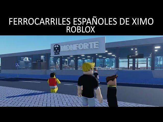 Roblox: Ferrocarriles españoles de Ximo (Renfe 446 y Renfe 599)