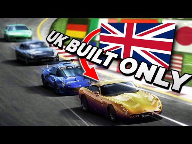 Can You Beat Gran Turismo 4 With British Cars Only?