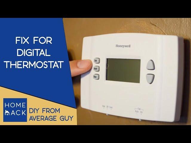 Digital thermostat not working | Honeywell thermostat troubleshooting